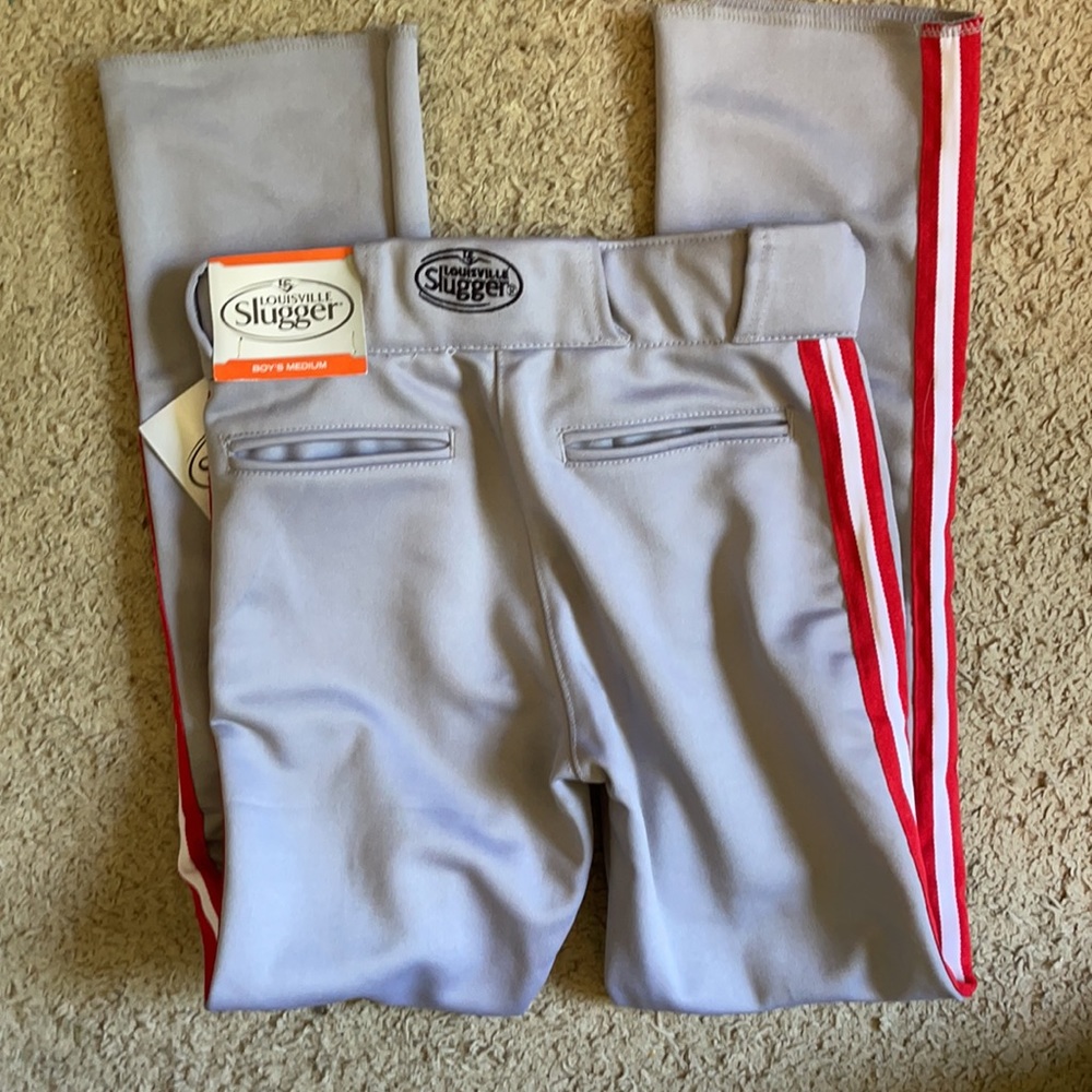 NWT Louisville slugger boys baseball pants